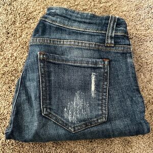 Eunina Low Rise Zipper Skinny Jeans - Size 25